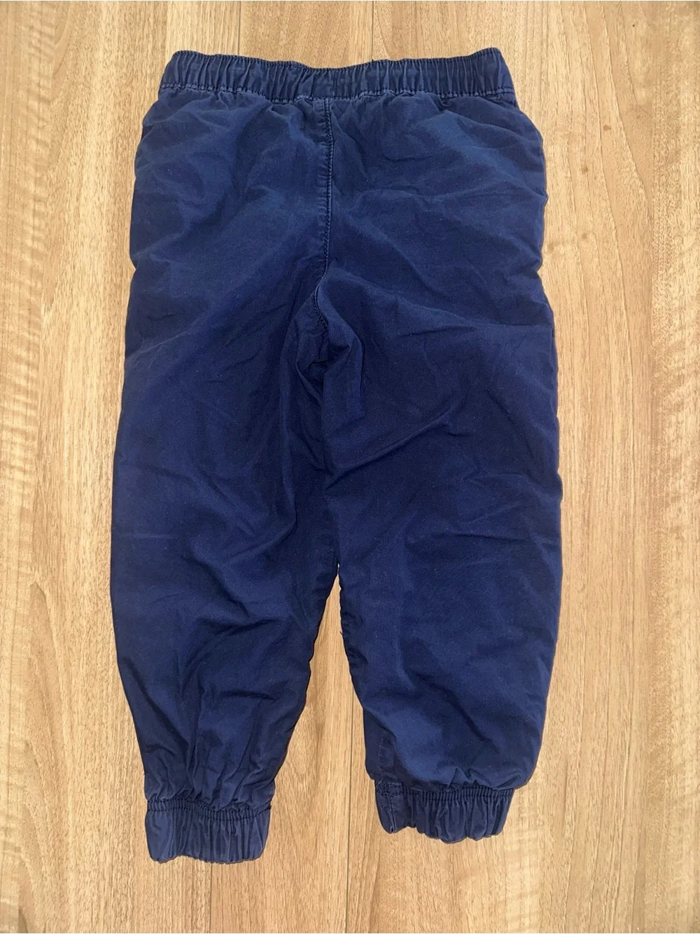 Carter’s Boys Kids Elastic Waist  Navy Jersey Lined Jogger Pants